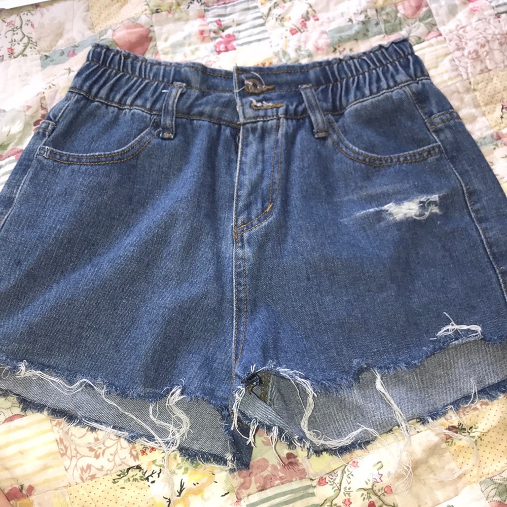 Jean shorts, never been worn